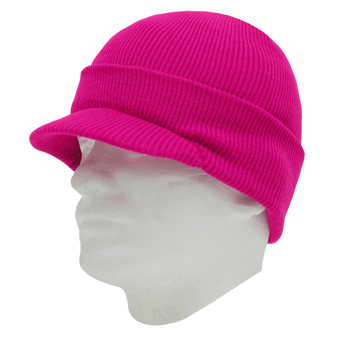 Decky Acrylic/Polyester HybriCap | Decky 8009 Hot Pink OSFM Hats