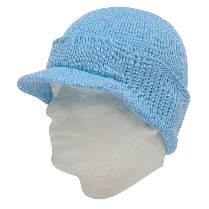 Decky Acrylic/Polyester HybriCap | Decky 8009 Light Blue OSFM Hats