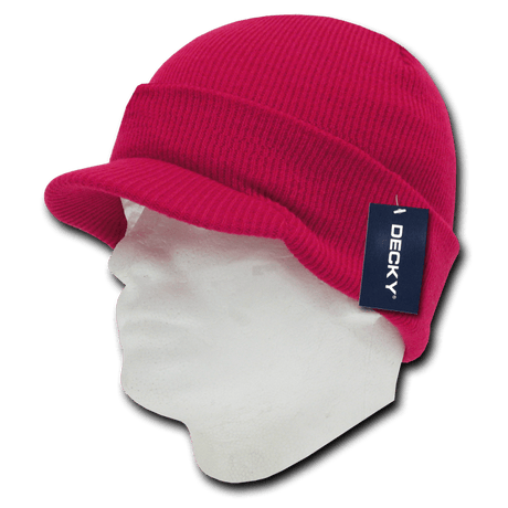 Decky Acrylic/Polyester HybriCap | Decky 8009 Maroon Standard Hats