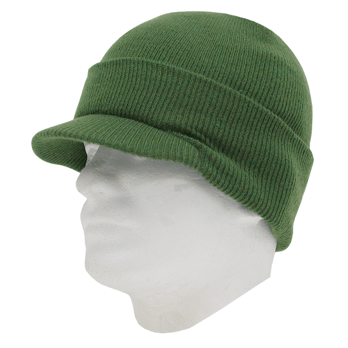 Decky Acrylic/Polyester HybriCap | Decky 8009 Olive OSFM Hats