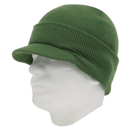 Decky Acrylic/Polyester HybriCap | Decky 8009 Olive OSFM Hats