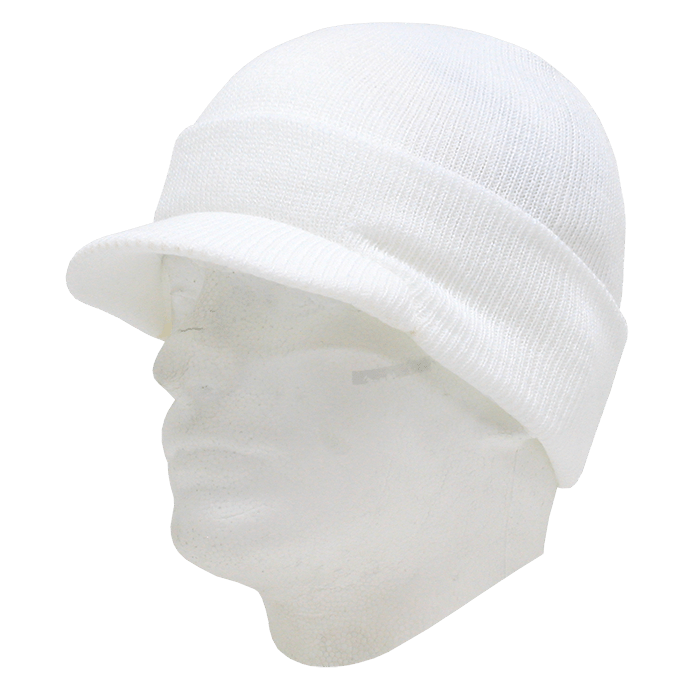 Decky Acrylic/Polyester HybriCap | Decky 8009 White OSFM Hats