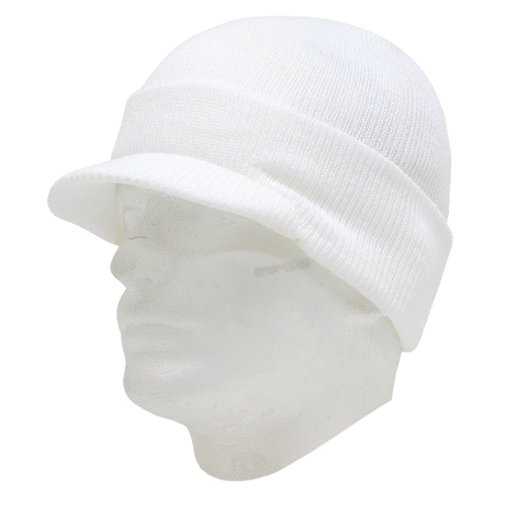 Decky Acrylic/Polyester HybriCap | Decky 8009 White OSFM Hats