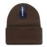 Decky Acrylic/Polyester Long Beanies | Decky 613 Brown OSFM Beanies