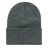 Decky Acrylic/Polyester Long Beanies | Decky 613 Heather Charcoal OSFM Beanies