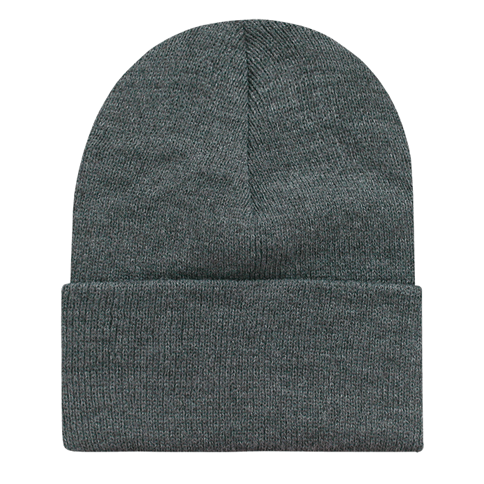 Decky Acrylic/Polyester Long Beanies | Decky 613 Heather Charcoal OSFM Beanies