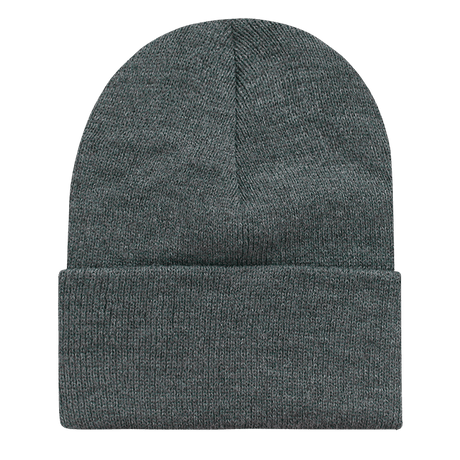 Decky Acrylic/Polyester Long Beanies | Decky 613 Heather Charcoal OSFM Beanies