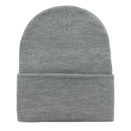 Decky Acrylic/Polyester Long Beanies | Decky 613 Heather Grey OSFM Beanies
