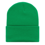 Decky Acrylic/Polyester Long Beanies | Decky 613 Kelly Green OSFM Beanies