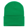 Decky Acrylic/Polyester Long Beanies | Decky 613 Kelly Green OSFM Beanies