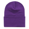 Decky Acrylic/Polyester Long Beanies | Decky 613 Purple OSFM Beanies