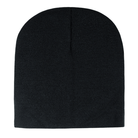 Decky Acrylic/Polyester Short Beanies | Decky 187 Black OSFM Beanies