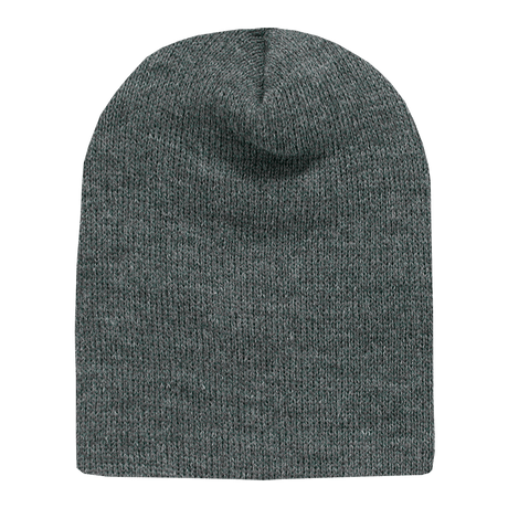 Decky Acrylic/Polyester Short Beanies | Decky 187 Heather Charcoal OSFM Beanies