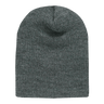 Decky Acrylic/Polyester Short Beanies | Decky 187 Heather Charcoal OSFM Beanies