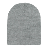 Decky Acrylic/Polyester Short Beanies | Decky 187 Heather Grey OSFM Beanies