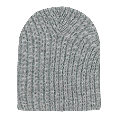 Decky Acrylic/Polyester Short Beanies | Decky 187 Heather Grey OSFM Beanies