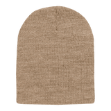 Decky Acrylic/Polyester Short Beanies | Decky 187 Khaki OSFM Beanies