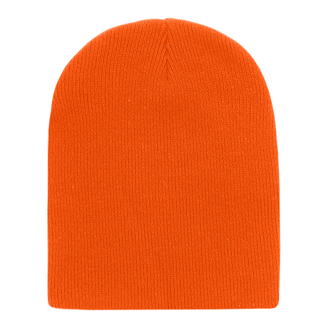 Decky Acrylic/Polyester Short Beanies | Decky 187 Orange Standard Beanies