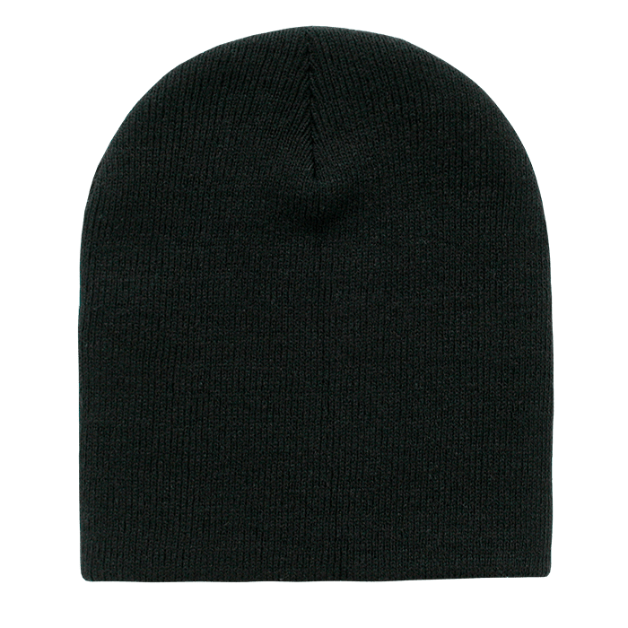 Decky Acrylic/Polyester Short Beanies | Decky 614 Black OSFM Beanies