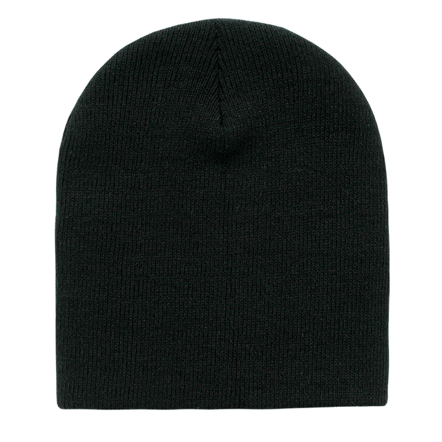 Decky Acrylic/Polyester Short Beanies | Decky 614 Black OSFM Beanies
