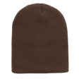 Decky Acrylic/Polyester Short Beanies | Decky 614 Brown OSFM Beanies