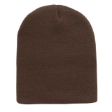 Decky Acrylic/Polyester Short Beanies | Decky 614 Brown OSFM Beanies