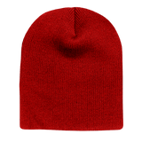 Decky Acrylic/Polyester Short Beanies | Decky 614 Cardinal OSFM Beanies