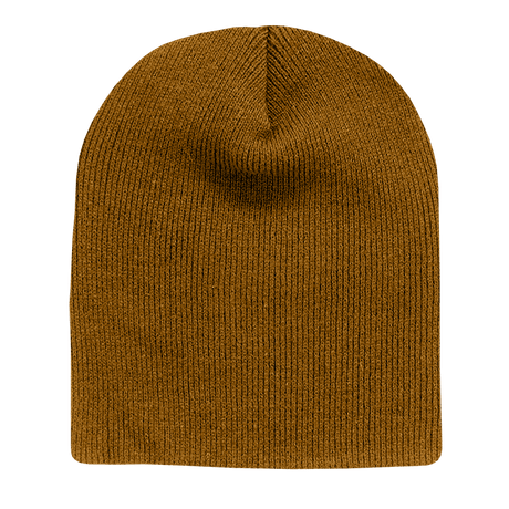Decky Acrylic/Polyester Short Beanies | Decky 614 Coyote Standard Beanies