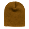 Decky Acrylic/Polyester Short Beanies | Decky 614 Coyote Standard Beanies