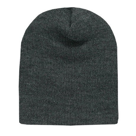 Decky Acrylic/Polyester Short Beanies | Decky 614 Heather Charcoal OSFM Beanies