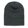 Decky Acrylic/Polyester Short Beanies | Decky 614 Heather Charcoal OSFM Beanies
