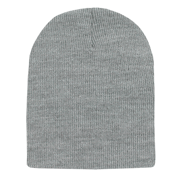 Decky Acrylic/Polyester Short Beanies | Decky 614 Heather Grey OSFM Beanies