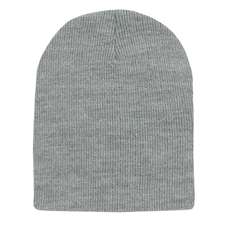 Decky Acrylic/Polyester Short Beanies | Decky 614 Heather Grey OSFM Beanies