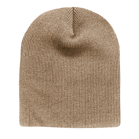 Decky Acrylic/Polyester Short Beanies | Decky 614 Khaki OSFM Beanies