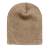 Decky Acrylic/Polyester Short Beanies | Decky 614 Khaki OSFM Beanies