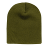 Decky Acrylic/Polyester Short Beanies | Decky 614 Olive OSFM Beanies