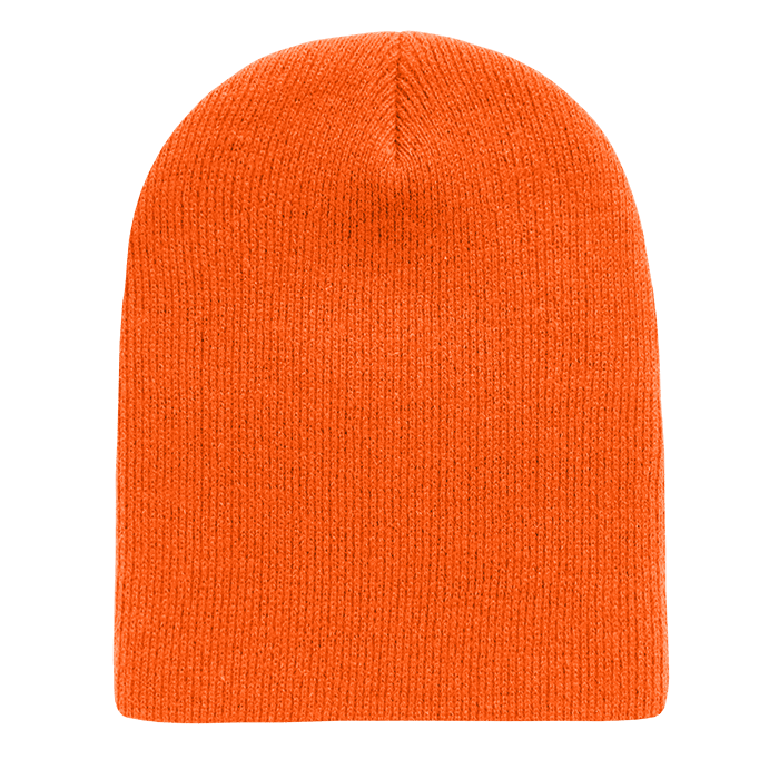 Decky Acrylic/Polyester Short Beanies | Decky 614 Orange Standard Beanies