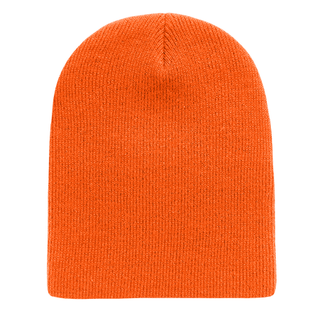 Decky Acrylic/Polyester Short Beanies | Decky 614 Orange Standard Beanies