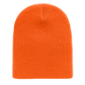 Decky Acrylic/Polyester Short Beanies | Decky 614 Orange Standard Beanies