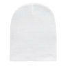 Decky Acrylic/Polyester Short Beanies | Decky 614 White OSFM Beanies