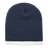 Decky Acrylic/Polyester Striped Short Beanie | Decky 8007 Navy/White OSFM Beanies
