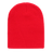 Decky American Made Watch Cap(No Cuff) | Decky 684 Red OSFM Hats