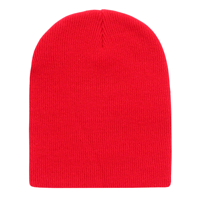 Decky American Made Watch Cap(No Cuff) | Decky 684 Red OSFM Hats