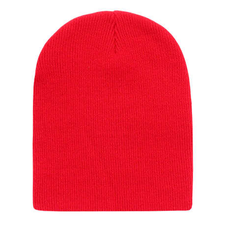 Decky American Made Watch Cap(No Cuff) | Decky 684 Red OSFM Hats