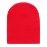 Decky American Made Watch Cap(No Cuff) | Decky 684 Red OSFM Hats