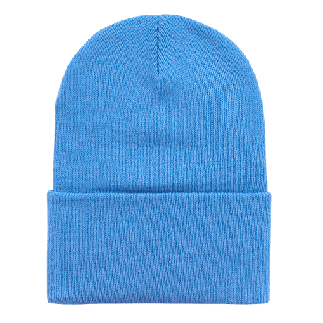 Decky American Made Watch Caps (w/ Cuff) | Decky 685 Sky Blue OSFM Hats