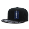 Decky Animal Pattern Snapback | Decky 987 Snake (Black) OSFM