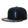 Decky Animal Pattern Snapback | Decky 987 Snake (Brown) OSFM