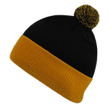 Decky Athletic Pom Pom Beanies | Decky 687 Black/Gold OSFM Beanies