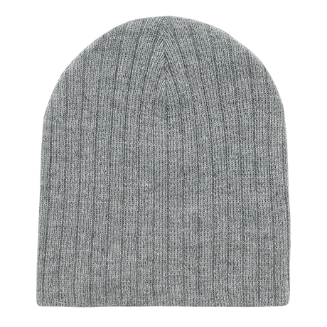 Decky Cable Beanies | Decky 601 Heather Grey OSFM Beanies